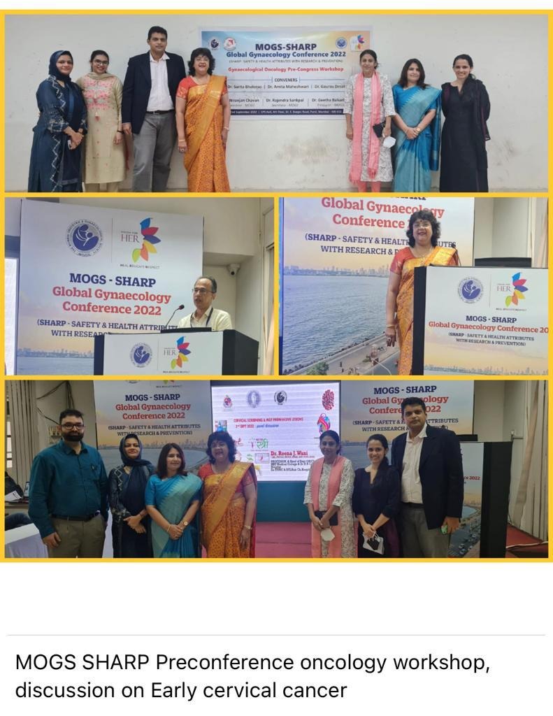 Dr. Mariam Anjum — MOGS-SHARP Global Gynaecology Conference 2022